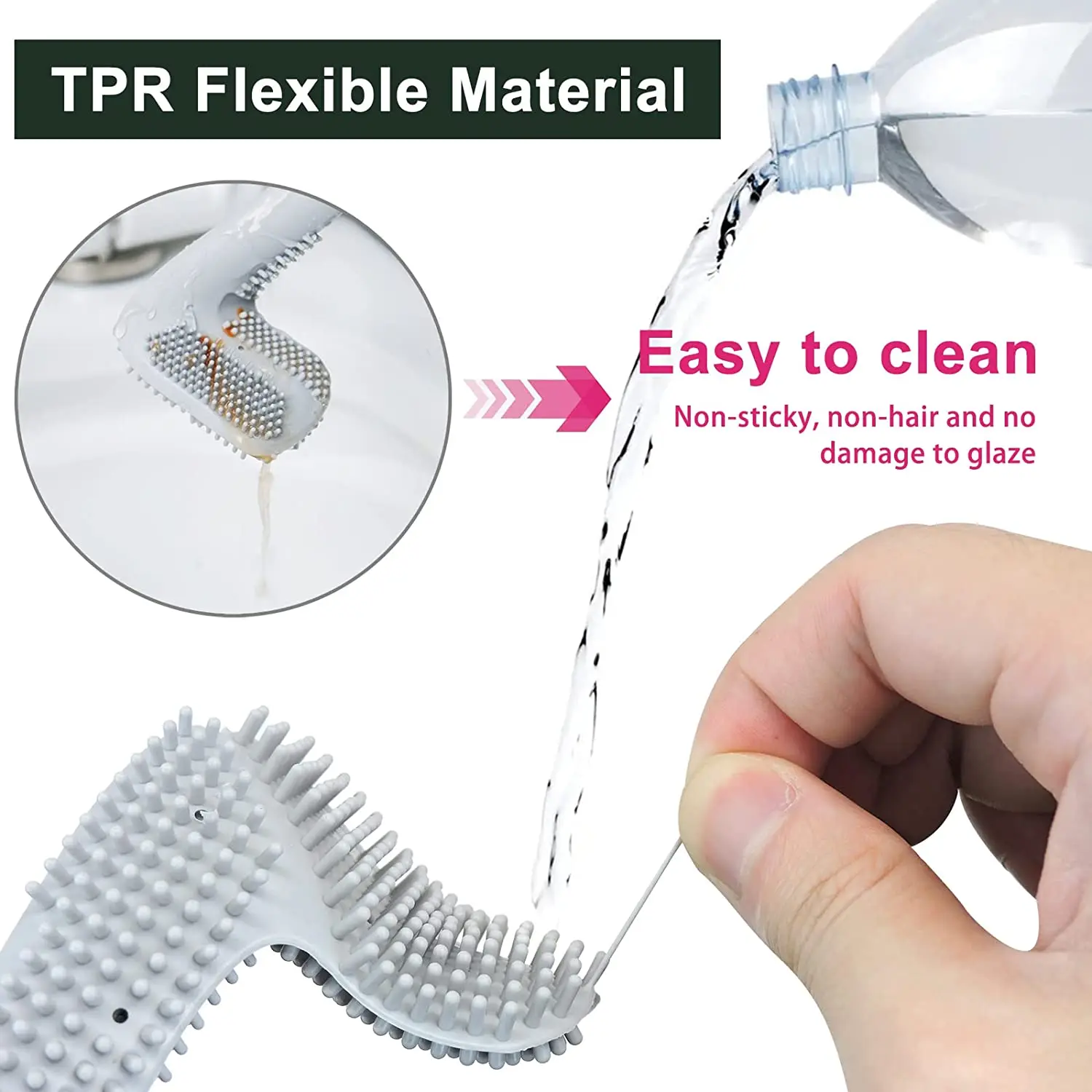 Силиконовая искусственная головка для гольфа настенный держатель чистки ванной