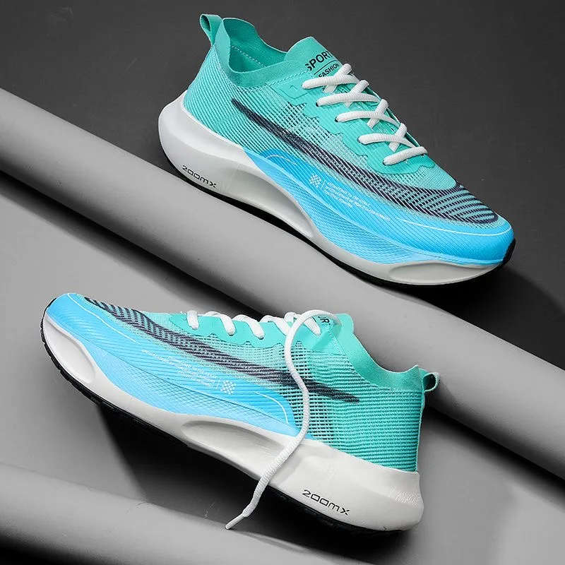 Men sneakers Lightweight Cushioning Outdoor Road Running Shoes Marathon Trail Sport Shoes Elastic Walking Tenis Masculino 39-44