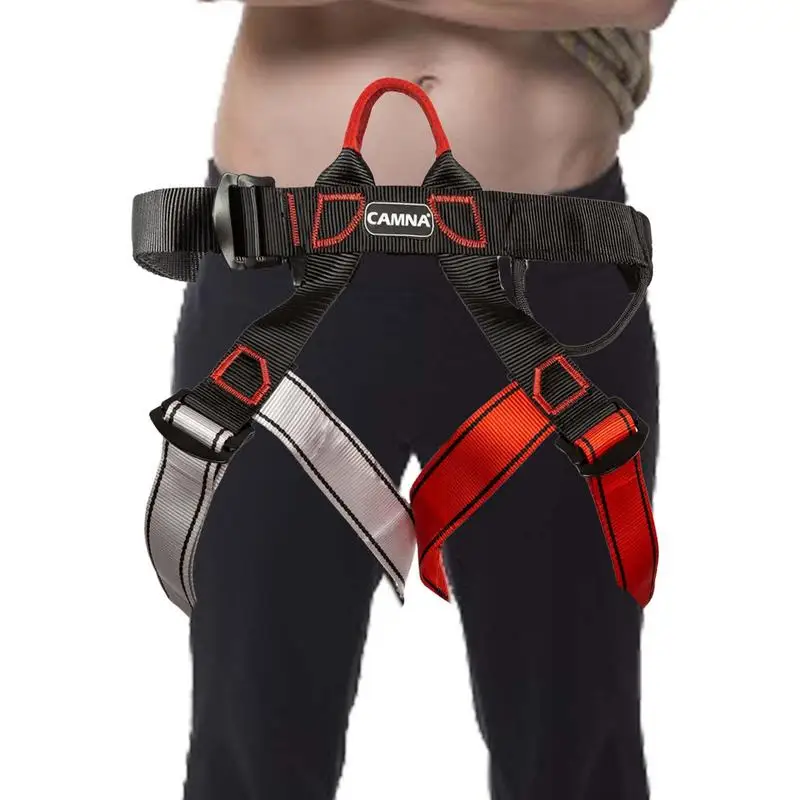 

Safety Harness Climbing Adjustable Safety Harness Work Safety Belt For Rappelling Fire Rescuing Tree Climbing Gear