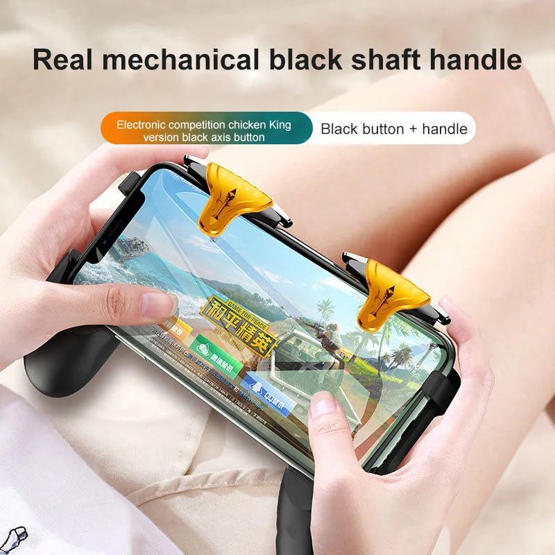 

L1r1 Game Controller Joystick And High Quality Gamepad Aim And Shoot Button Brand New Protect Your Phone Shooting Game Joystick