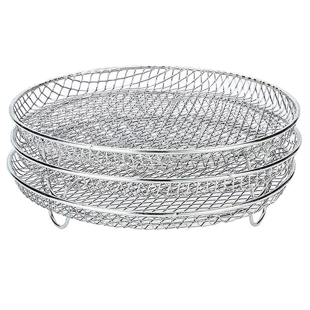 

3 Layers Stackable Dehydrator Rack,for Ninja Foodi Pressure Cooker Oven&Air Fryer 6.5&8 Qt,Air Fryer Accessories