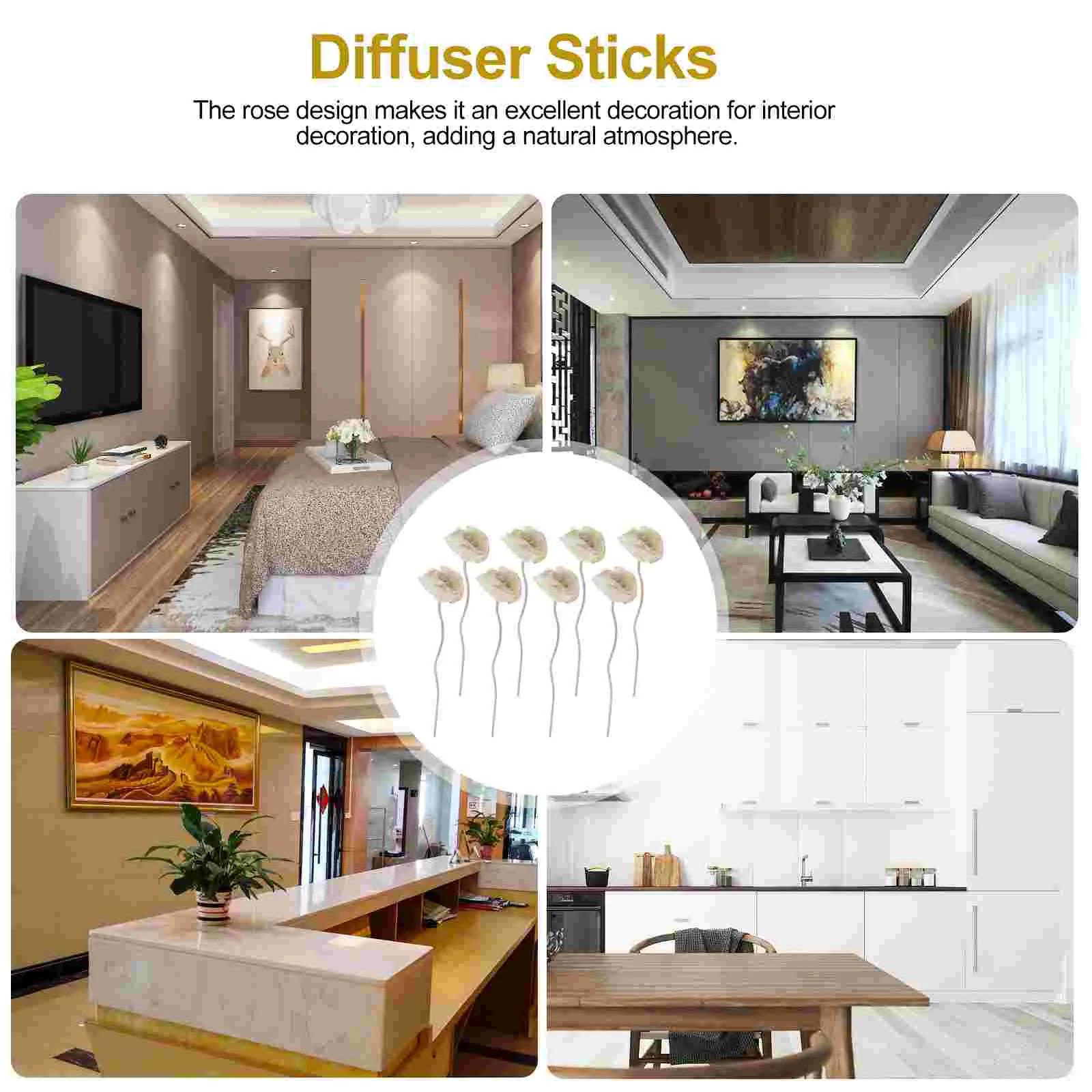 8 шт. увлажнитель для травы и цветов свадебные сувениры палочки эфирного масла