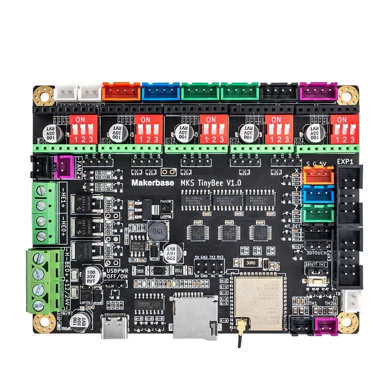 Плата управления 3D-принтером Makerbase tinybee ESP32 MCU Детали 3D-принтера TFT-экран Функция