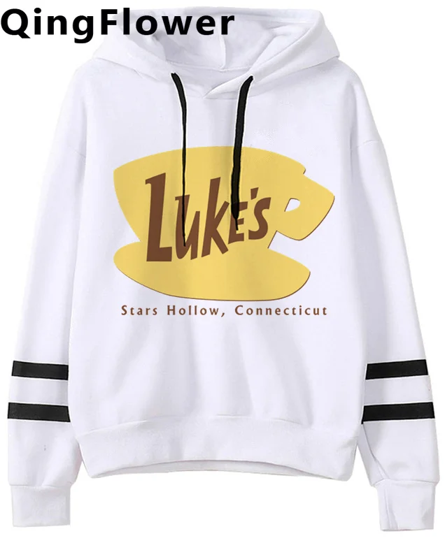 

gilmore girls hoodies male 2022 vintage Ulzzang printed male sweatshirts grunge printed