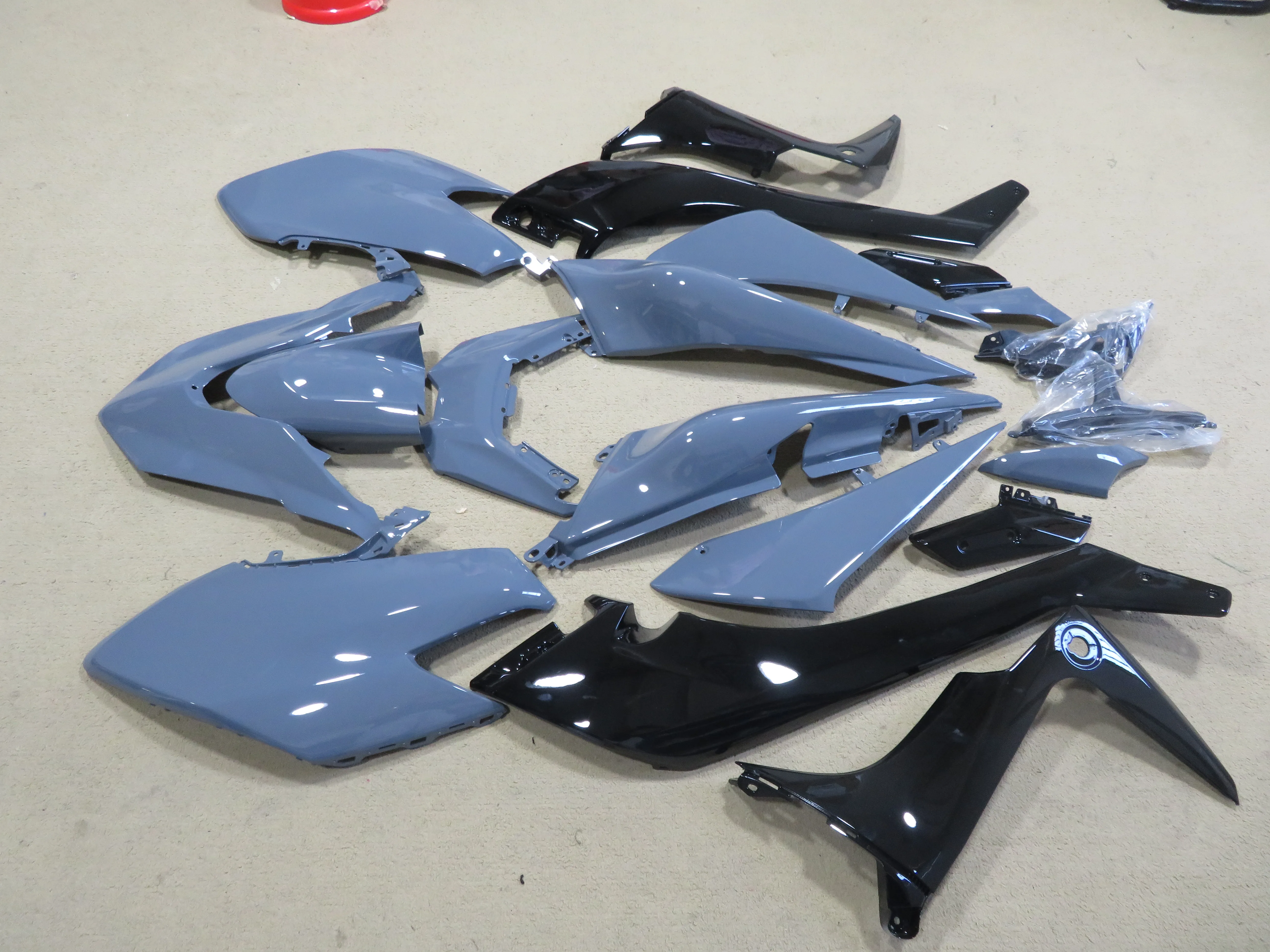 

free gift Motorcycle fairings for Injection For T-MAX TMAX530 Tmax 530 2017-2018 560 2019-22 gray tmax530 UV painted ZXMT