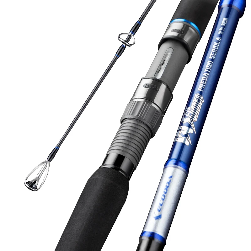 

ECOODA ESPS Light Popping Rod Spinning Fishing Rod 12-15KG Drag Power for Amberjack Fishing