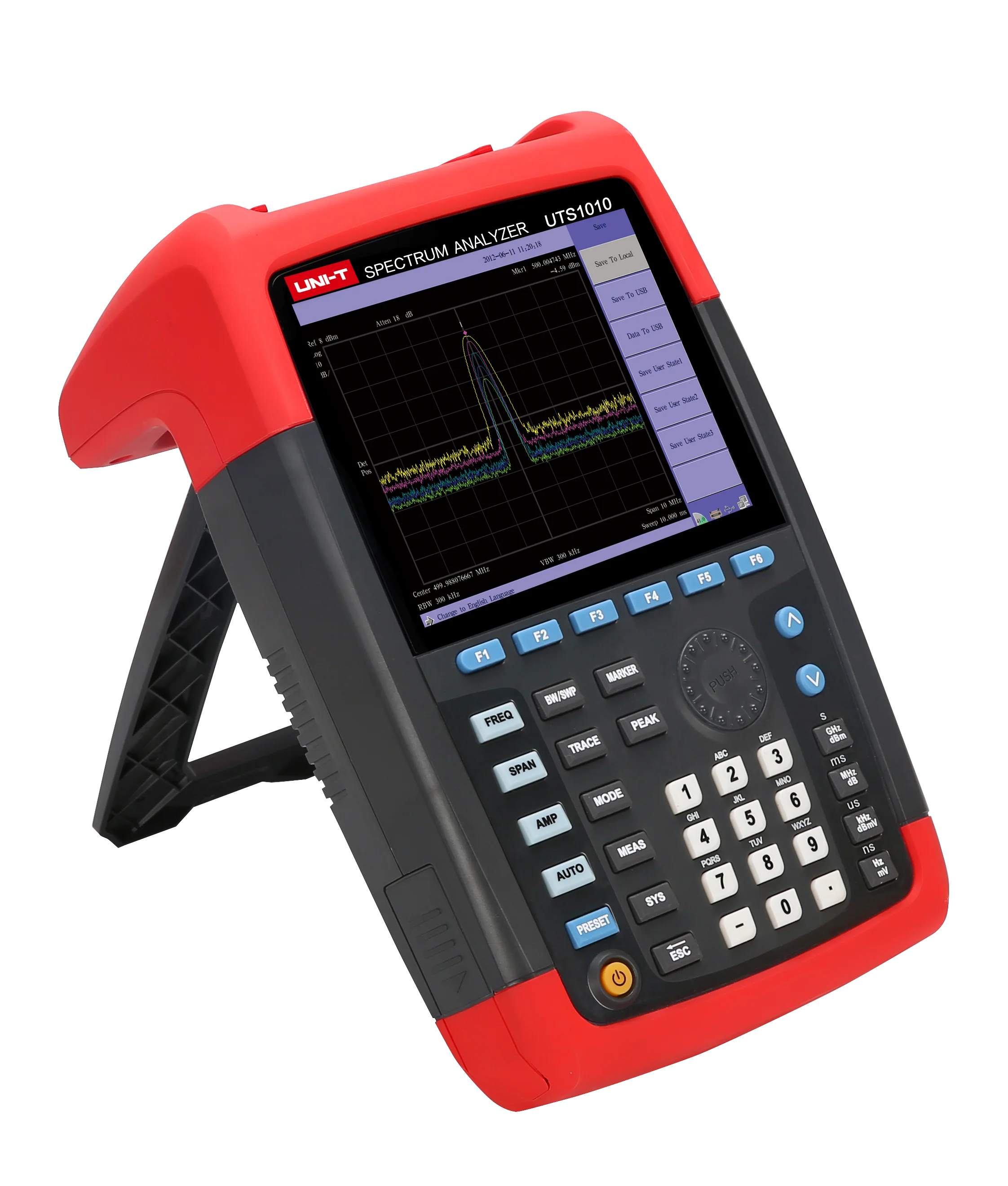 

Sale promotion UNI-T UTS1010 Handheld Spectrum Analyzer; 9kHz to 2GHz Spectrum Analyzer, 1Hz Resolution, USB Communication
