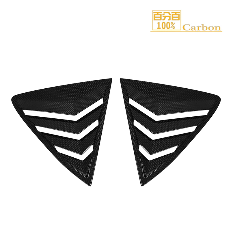 Для Toyota GR Corolla 2023up сухой углеродное волокно жалюзи на заднее окно боковое