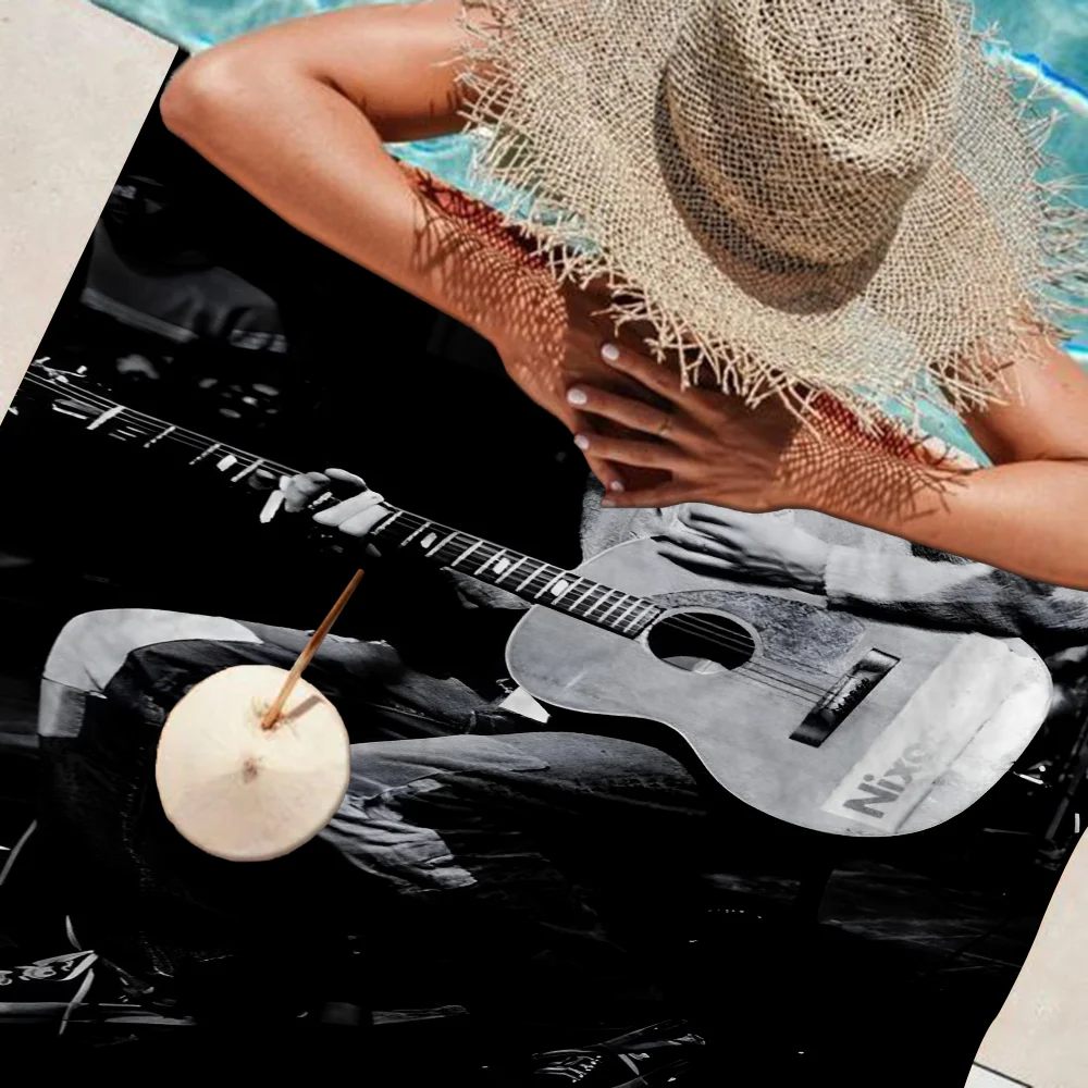 Пляжное полотенце для плавания в стиле аниме Singer K-Kurt-Cobain мягкая впитывающая