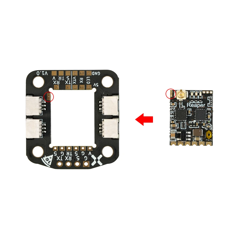 Удлинитель Foxeer Reaper Nano VTX 5 В 20x20 мм м3 для FPV гоночного дрона |