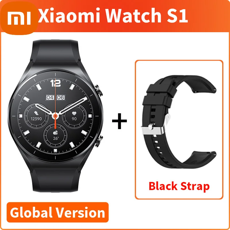 

Xiaomi Watch S1 Smart Watch Men Local Music Playback Bluetooth Answer Call Watch Women Waterproof Smartwatch