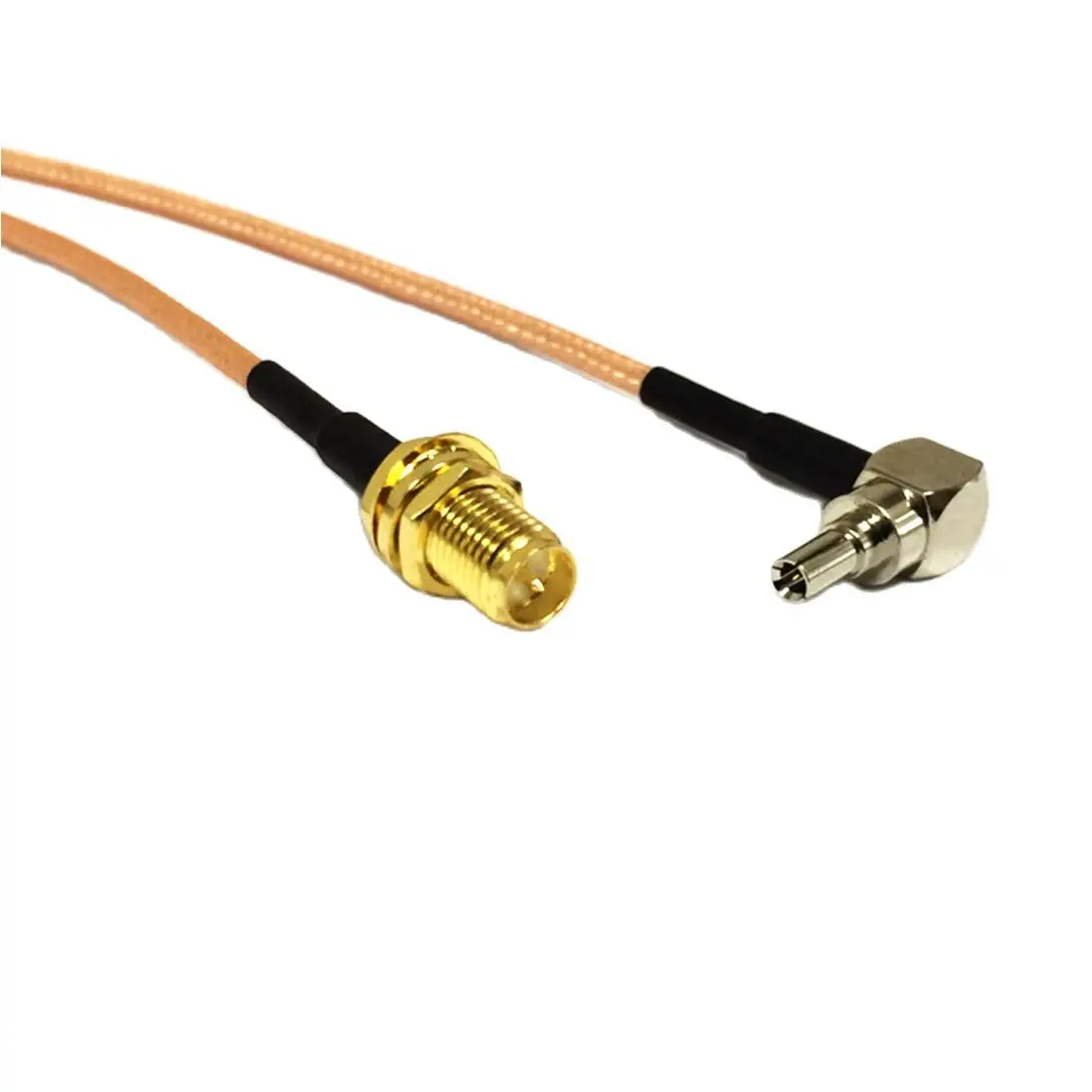 Адаптер для модема 3G, розетка-гнездо, штекер CRC9, прямоугольный разъем RG316, Кабель-адаптер 15 см/30 см/50 см/100 см