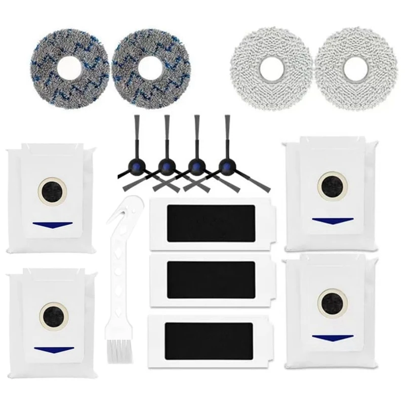 Для робота-пылесоса Yeedi M12 Pro боковая щетка фильтр НЕРА Швабра тканевые мешки для