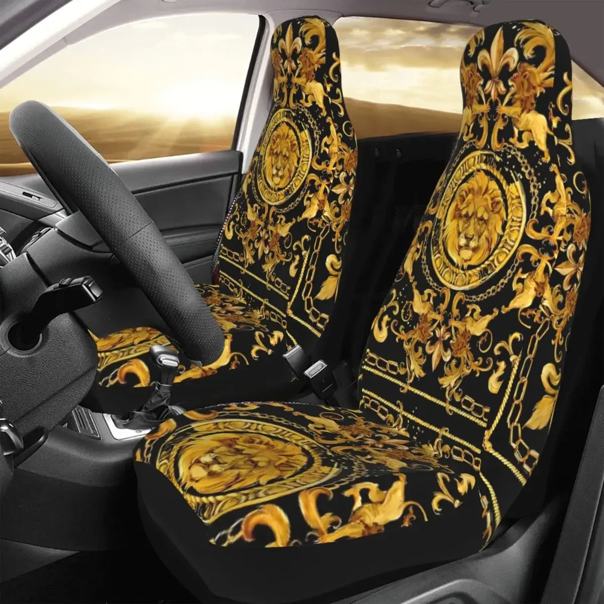 Фото Универсальный крем для asiento coche, diseño lujo Bosna Dorado, para Tahun los coches, fundas para asitos coc №3