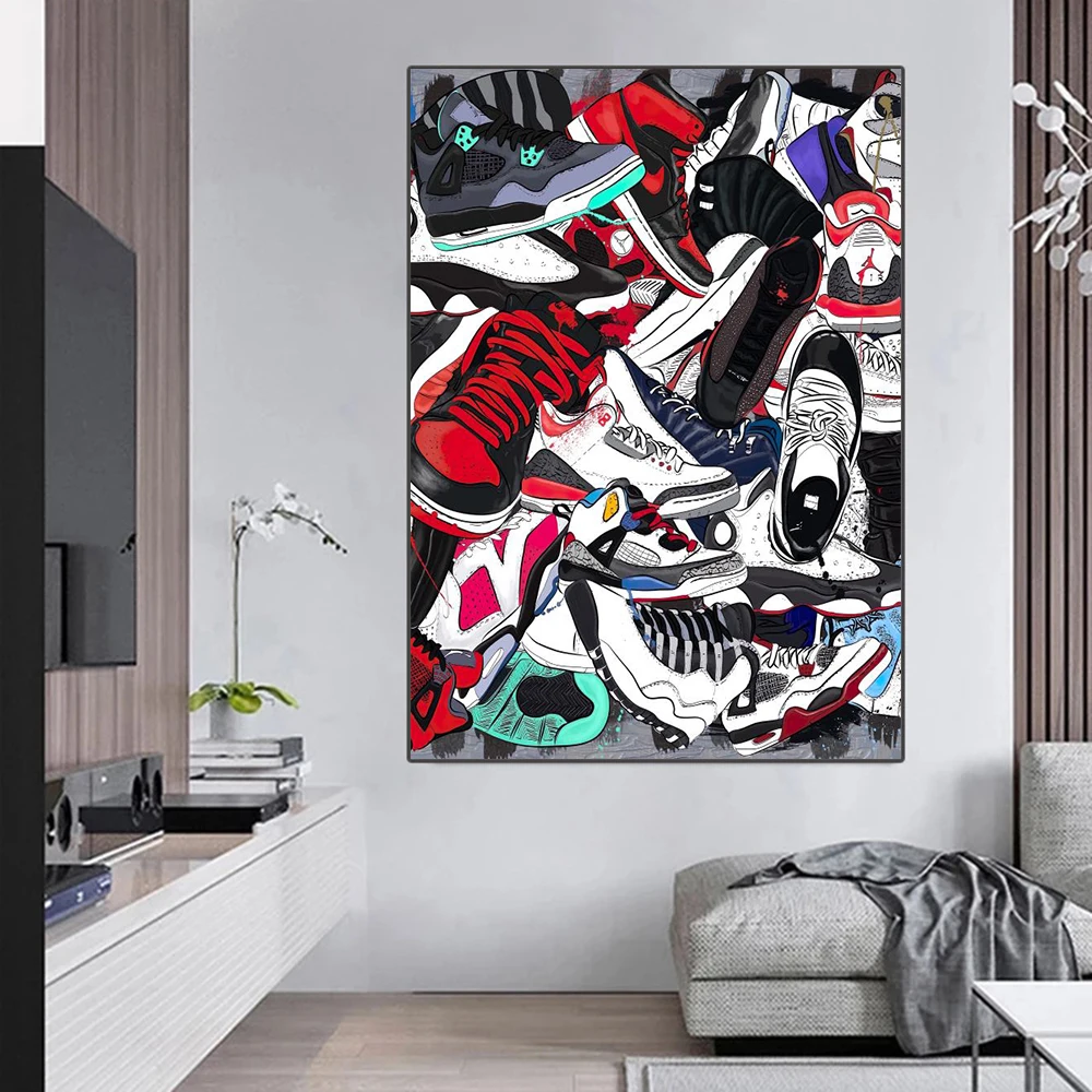 Wall Art Poster Home Room Decoration Canvas Painting Mural Picture Print Artwork