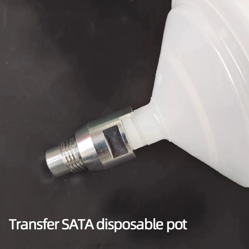 Пистолет-распылитель Warte заменяет адаптер для кастрюли Sata без мытья а