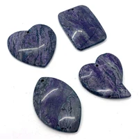 round natural stone agate charms for jewelry making diy necklace earring accessories reiki gem marquise shape pendants 5pcs