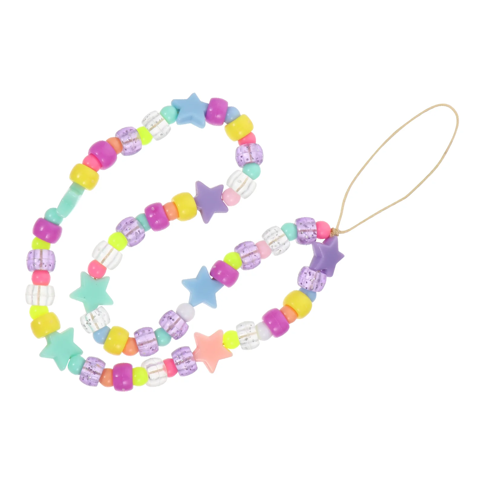 

Lanyard Strap Hanging Chain Rope Neck Mobile Wrist Beads Holder Beaded Lost Anti Key Purse Short String Cell Hand Reel Badge Id