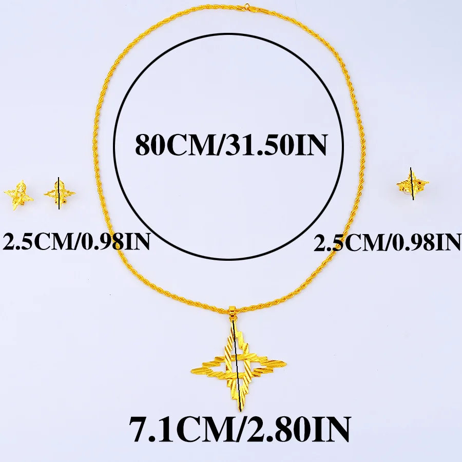 Новый Дубай 24K позолоченное ожерелье серьги женское кольцо модная искусственная
