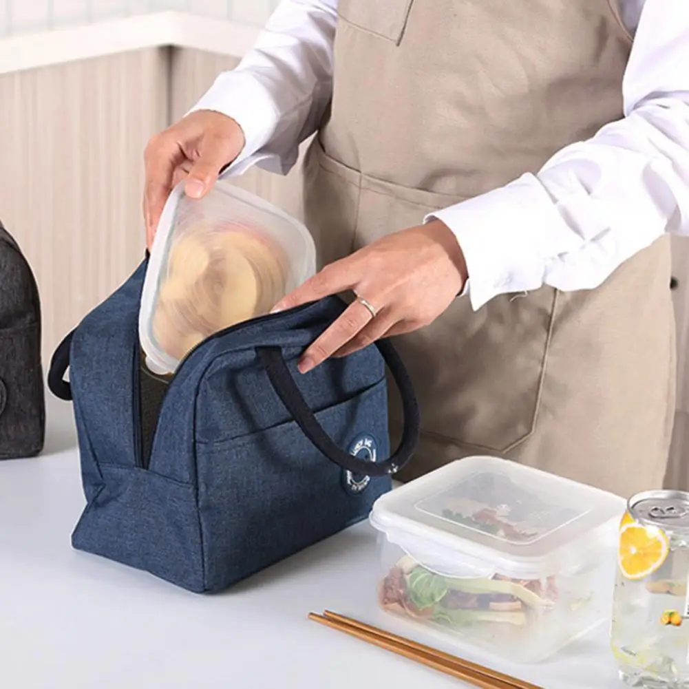 Портативные термосумки для обеда на молнии студенческий офисный работник