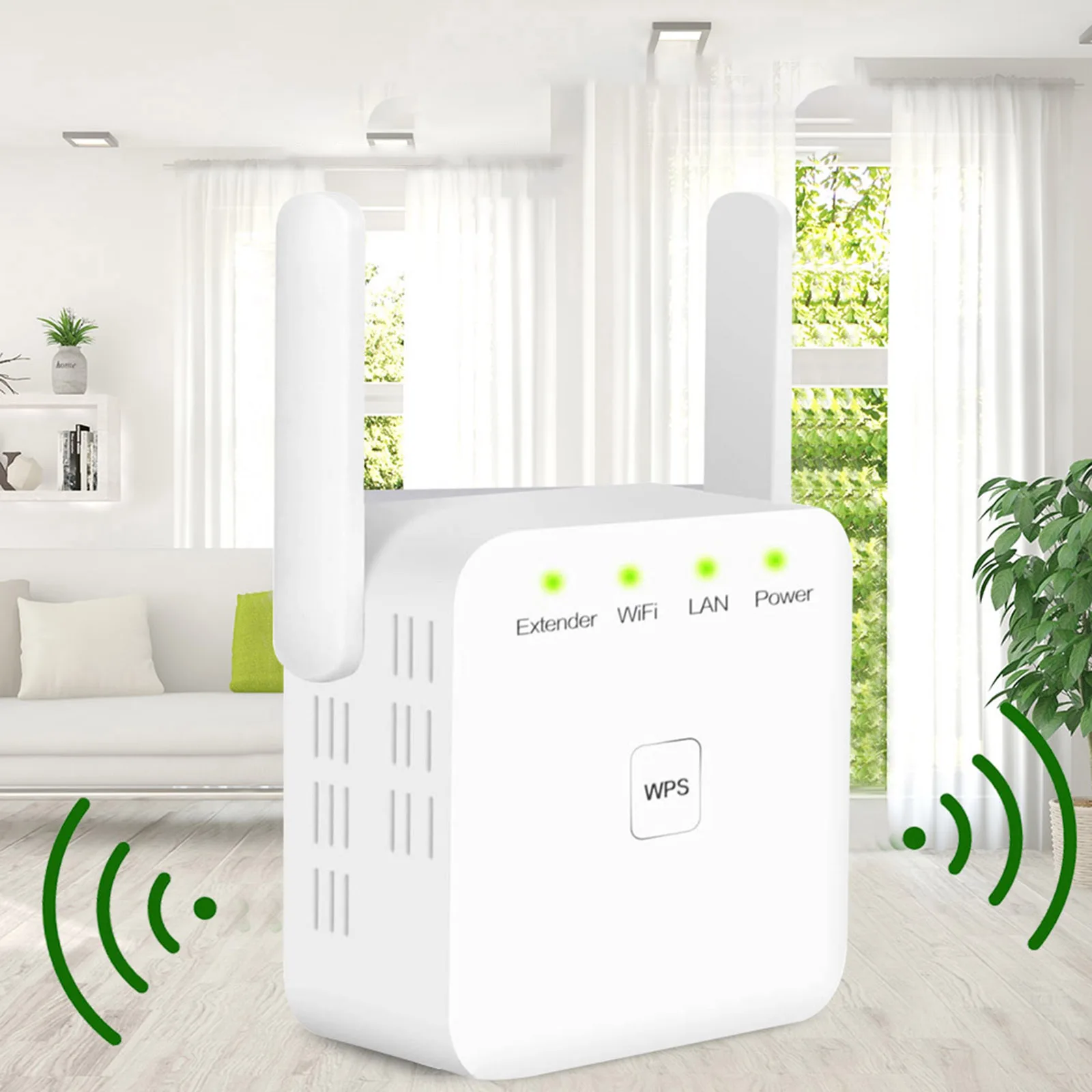 

Беспроводной Wi-Fi репитер, 2,4 ГГц, 300 Мбит/с