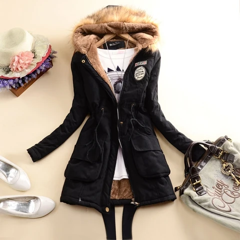 Женское пальто Zuolunouba осеннее-зимнее из полиэстера