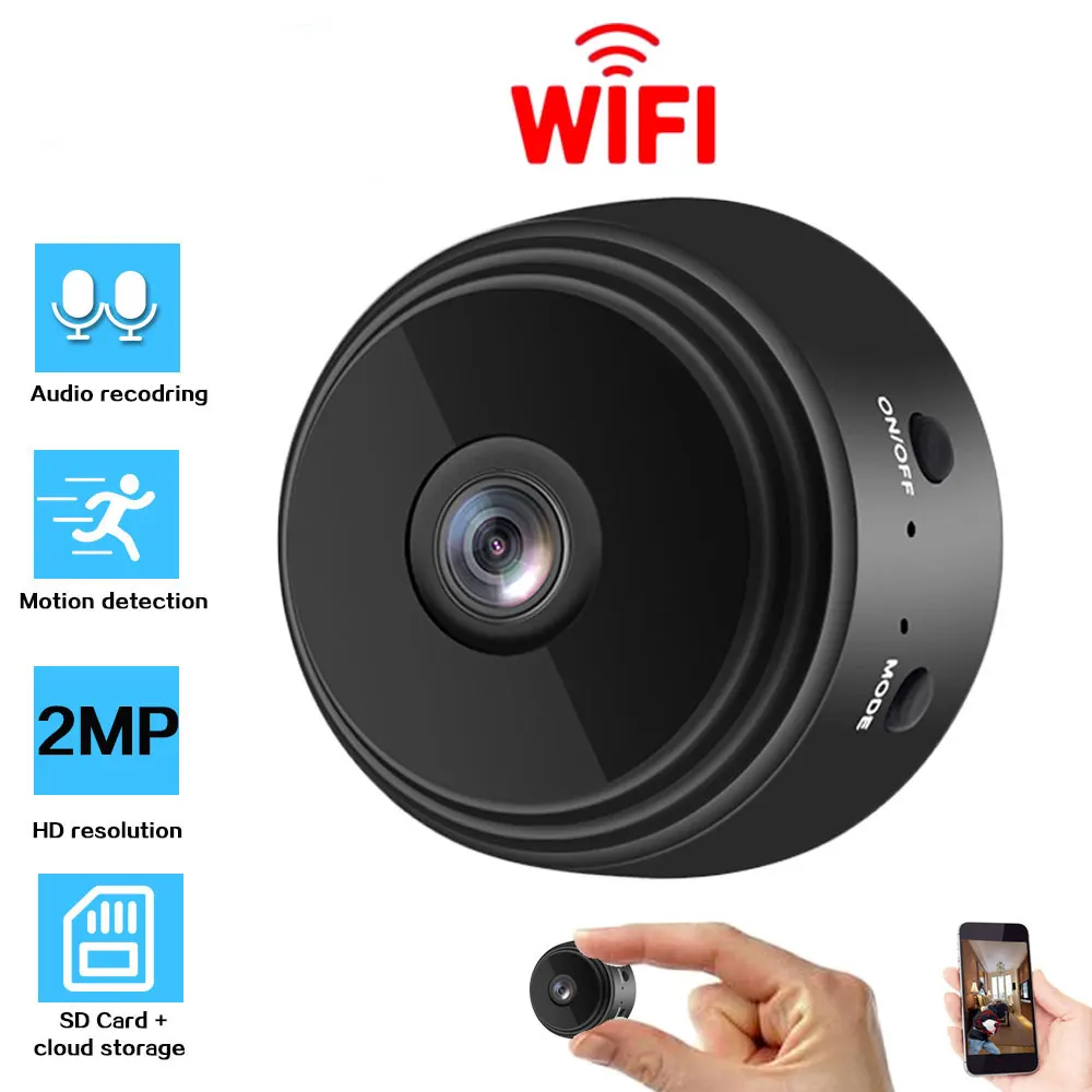 Беспроводная IP-камера видеонаблюдения 1080P Wi-Fi 2 МП |