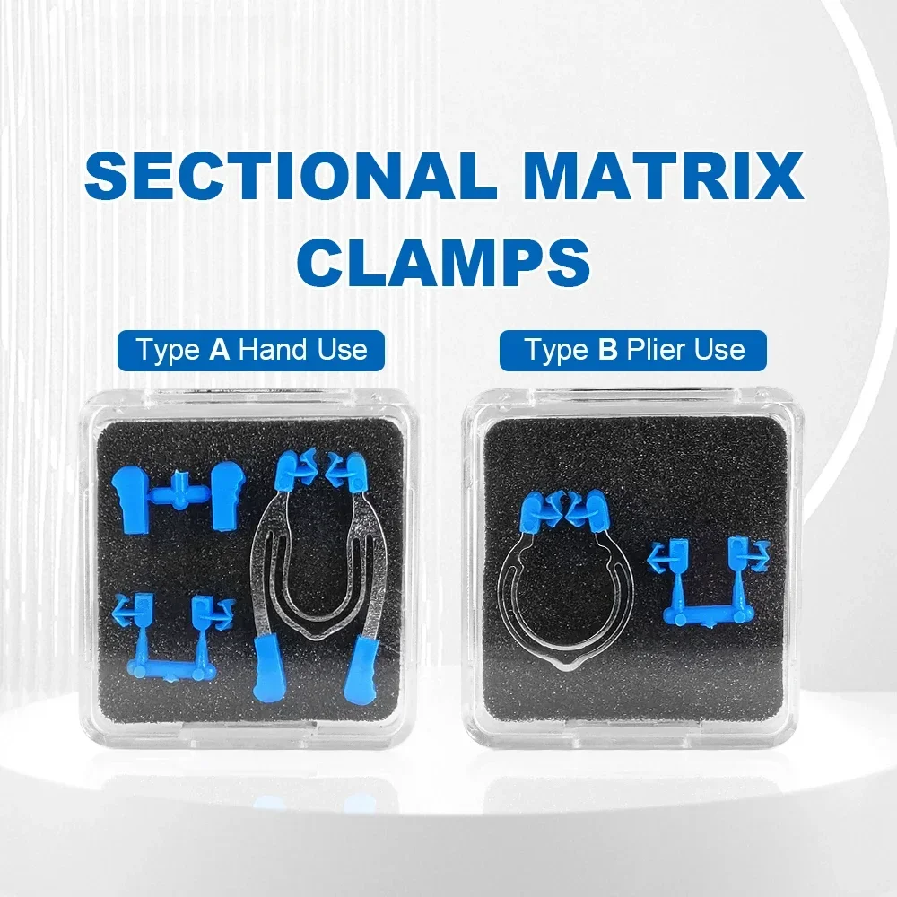 Секционные Контурные матрицы двойные пружинные зажимы модель A &amp B для