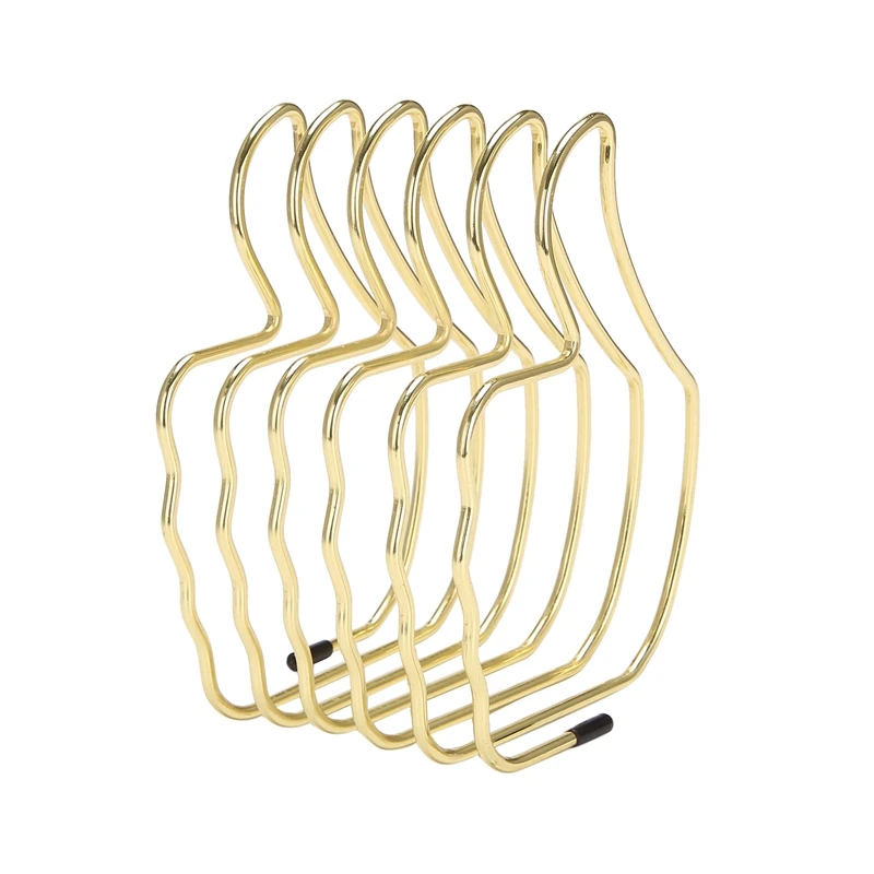 

PHFU-5 Slot Magazine Holder,Desktop File Sorter Organizer Office Accessories Finger-Shaped Bookshelf Decor Home Office