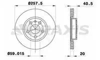 

AE0096 for brake disc mirror JUMPY EXPERT SCUDO P806 EVASION 1.9D 1.9TD 96 (air cooling)