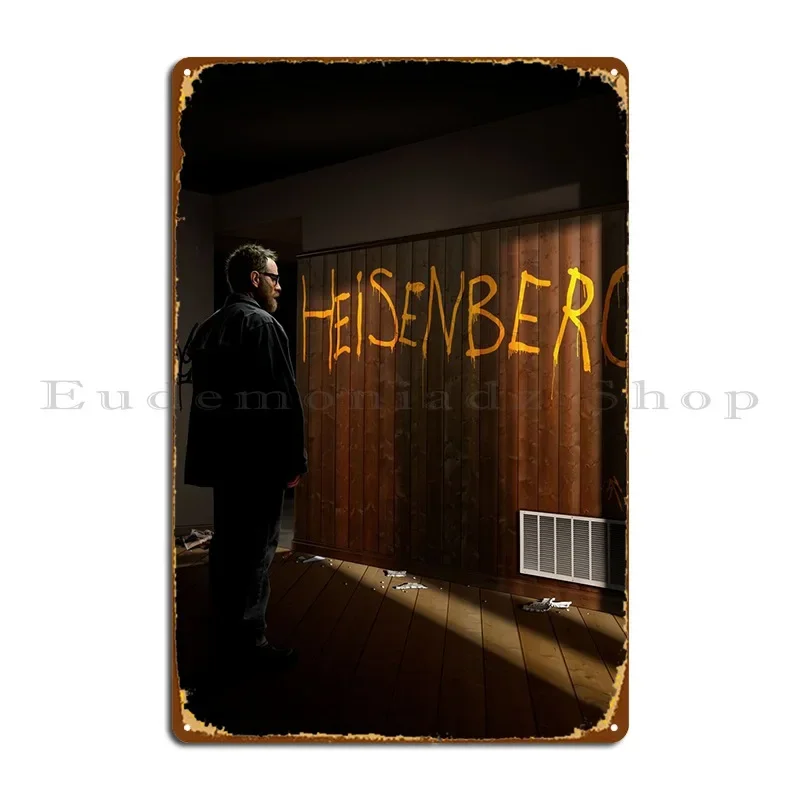 Брба Хайсенберг Металлическая вывеска Настенная табличка Бар Дизайн Пещера