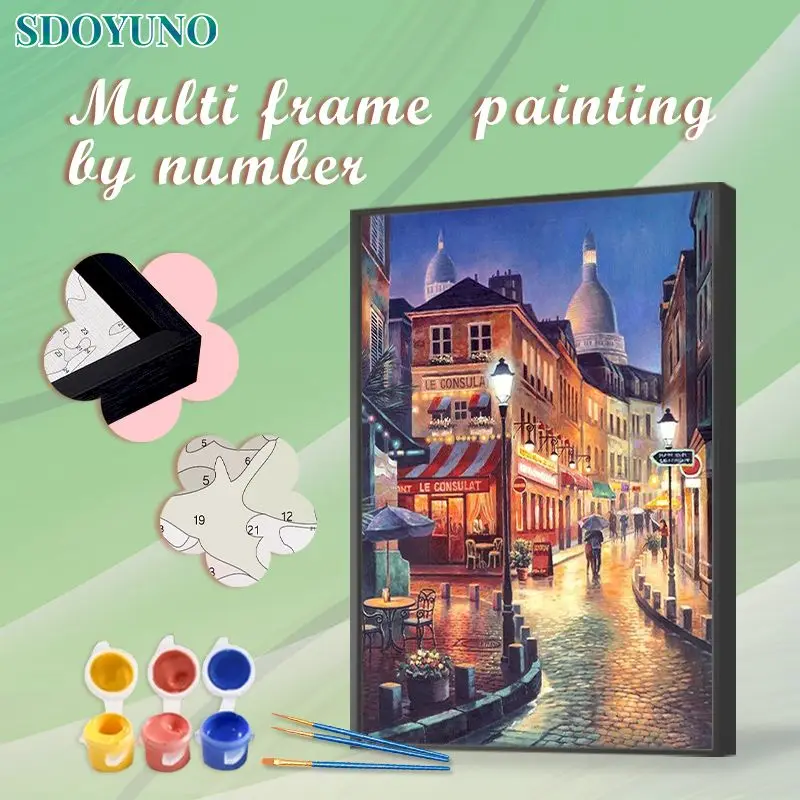 

Набор для рисования по номерам SDOYUNO, 60x75 см