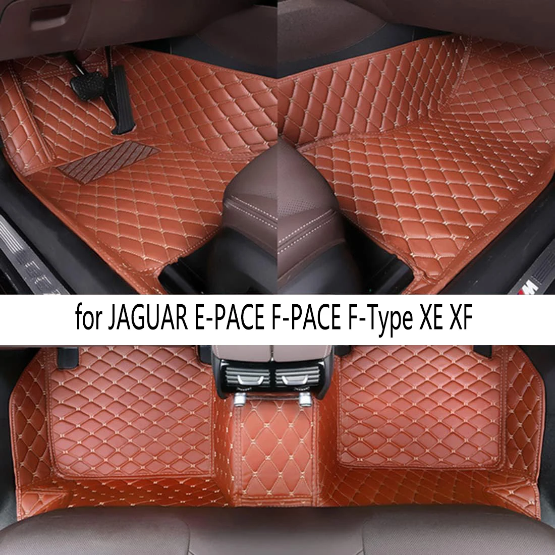 

Автомобильные напольные коврики CRLCRT для JAGUAR E-PACE F-Type XE XF XFR F-PACE S-Type XJ6 XJ8 XJL, автомобильные аксессуары, детали интерьера