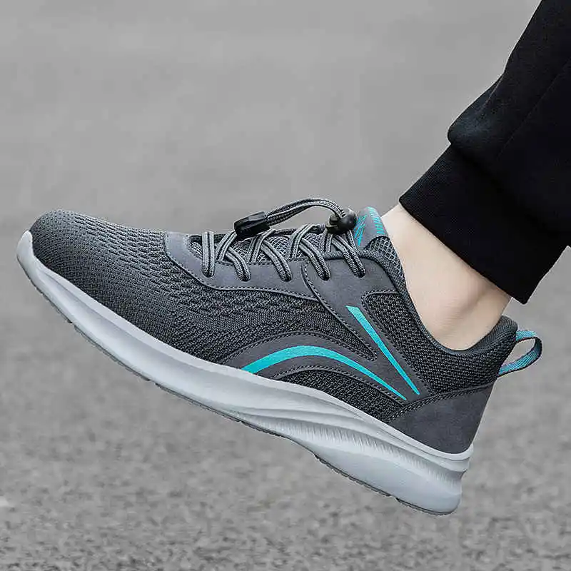 Мужские кожаные туфли, размер 46, без застежки, платформа, мужские кроссовки, обувь, повседневная обувь из нескользящей кожи, оптовая продажа, 2023