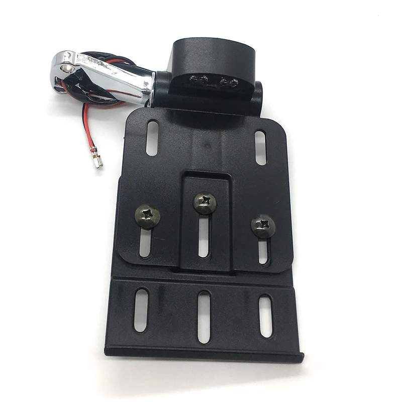 Складной светодиодный сигнал поворота для мотоцикла боковое Крепление рамка