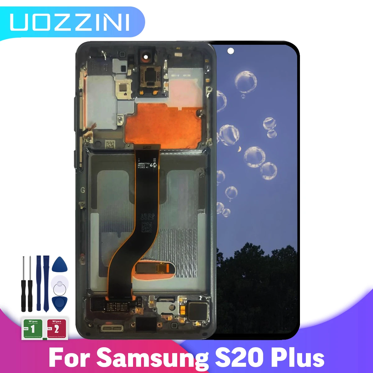 ЖК-дисплей Amoled для Samsung Galaxy S20 plus G980 G980F G980F/DS дисплей с сенсорным экраном и