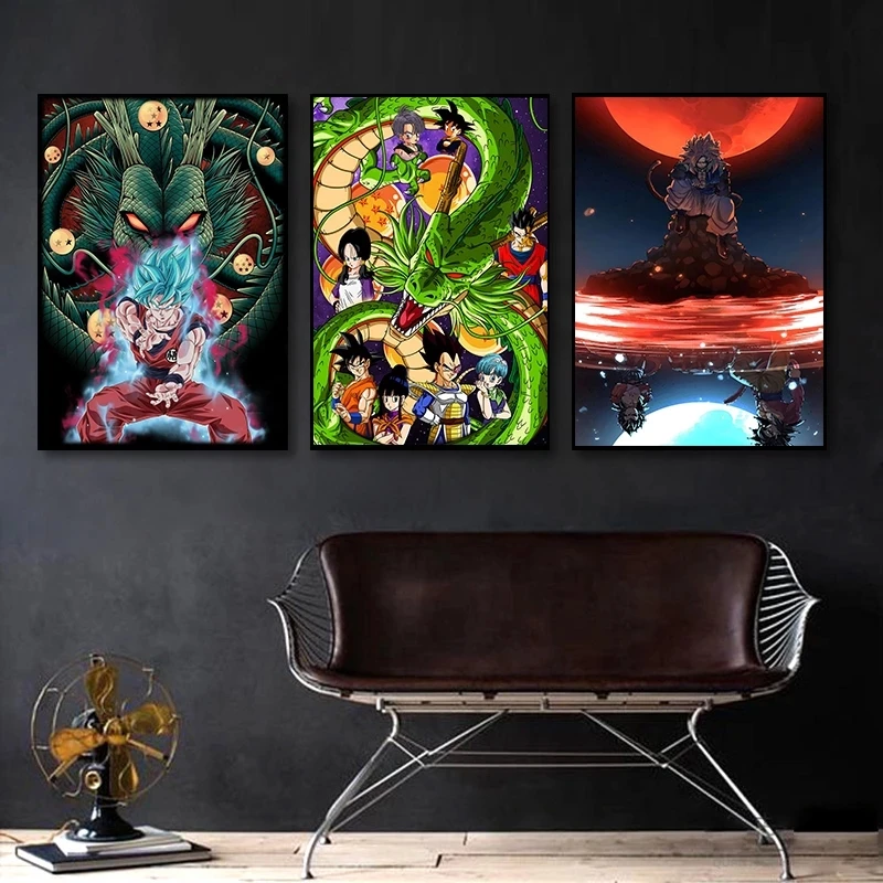 

Bandai алмазная живопись «сделай сам» 5D алмазная вышивка настенные картины Драконий жемчуг Гоку мозаика японское аниме домашний декор