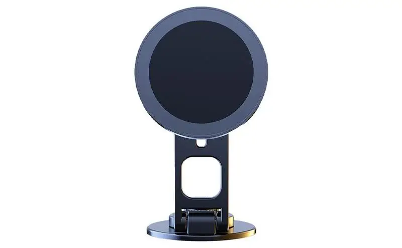 

Car Mobile Phone Holder Magnetic Foldable Vehicle Phone Holder Suction Mount Automotive Interior Accessories For Dashboard