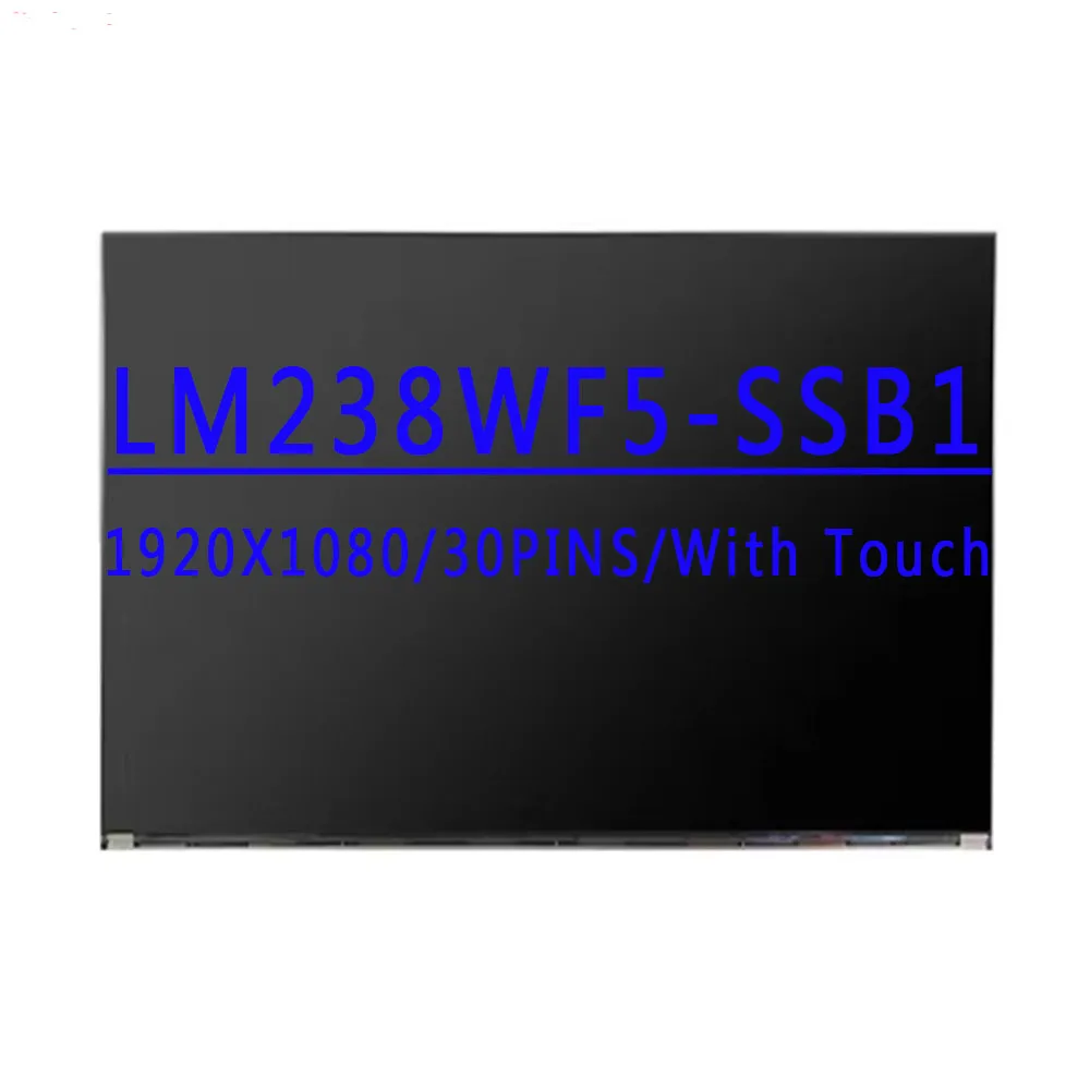 Фото 23,8-дюймовый 1920x1080 IPS 30-контактный LVDS ЖК-экран с сенсорным экраном LM238WF5-SSB1 LM238WF5-SSE1 LM238WF5-SSE5 LM238WF5-SSE6 LM238WF5-SSA1 №1