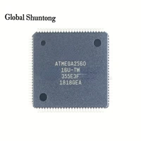 original genuine patch atmega2560 16au chip 8 bit microcontroller 256k flash memory 5v