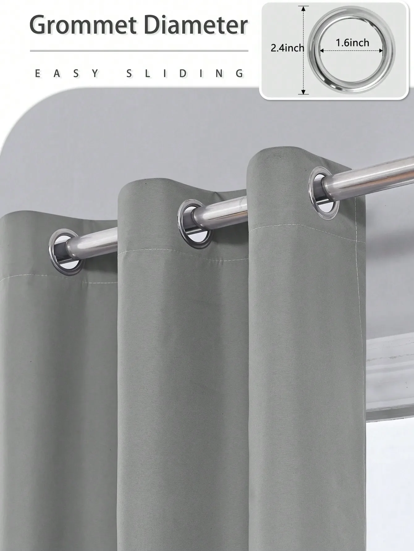 Затемняющие шторы с изоляцией 2 шт