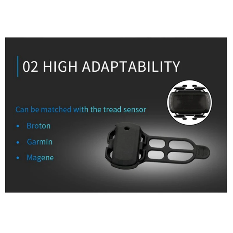 Велосипедный гелевый защитный чехол для датчика частоты вращения педалей Garmin