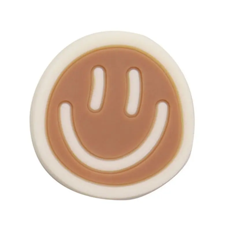 Hot sell 7pcs/set smile Shoes Accessories PVC Bad Bunny Shoe Decorations Fit Kids Croc Jibz Charm X-mas Gift