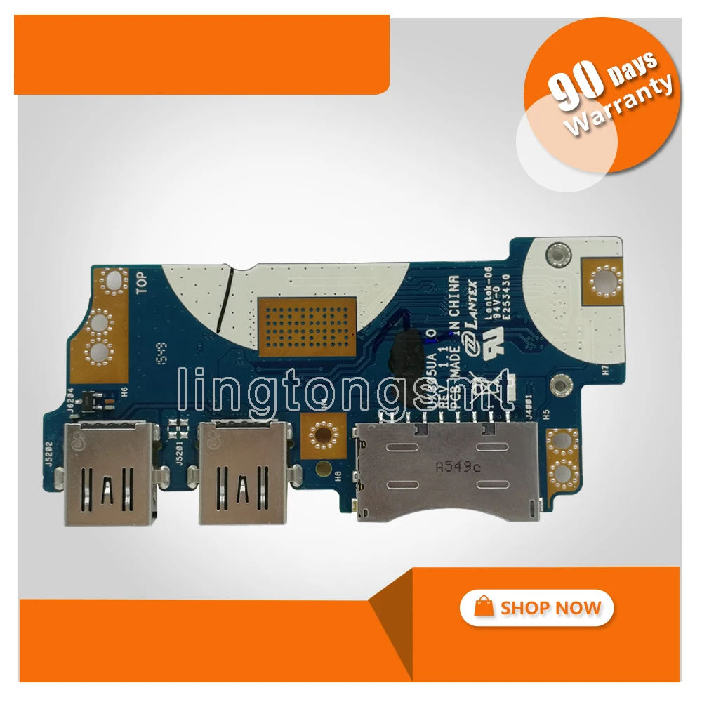 

original For Asus UX305L U305L UX305LA UX305U U305U UX305UA usb sd card reader board