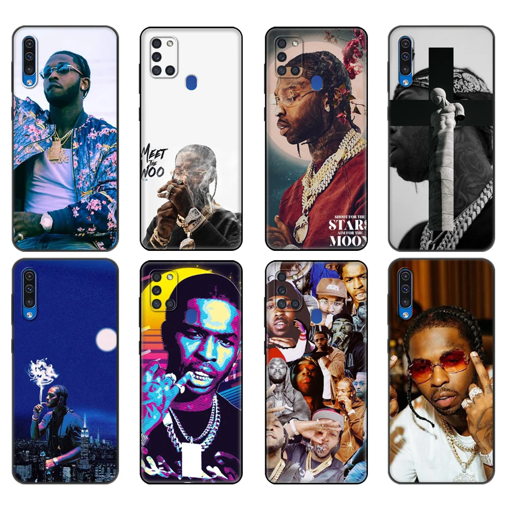 

Черный чехол из ТПУ для Samsung Galaxy A50 50S A30S A10 A01 A11 A21S A31 A41 A51 A71 M21 M30S S10 LITE, чехол Pop Smoke