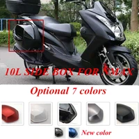 modified motorcycle nmax155 nmax sidebox toolbox saddle bags side box luggage case with led turn signal for nmax155 2016 2019