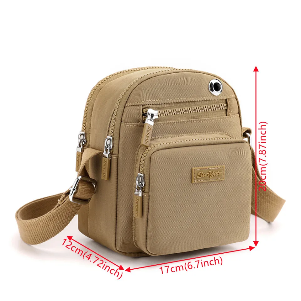 Women Fashion Nylon Crossbody Bag Handbags Female Travel Top Handle Tote Crossbody Bags Shoulder Bag