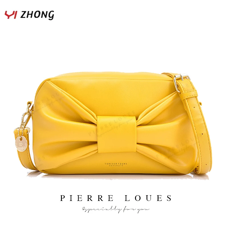 

YIZHONG Pillow Casual Bow Handbags Women Bags Luxury Designer Fashion Large Capaciy Satchels Shopper Female Lipstick Bag Bolso