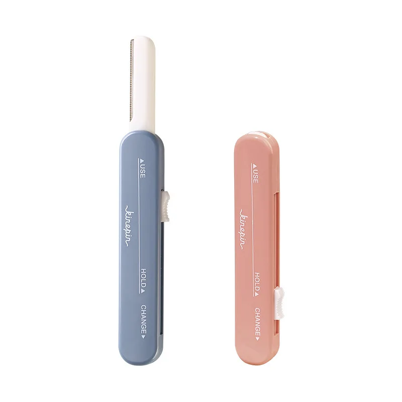 

Unisex Retractable Eyebrow Trimmer Eyebrow Shaving Blade Portable Beauty Tool Eyebrow Razor Makeup Beauty Tools