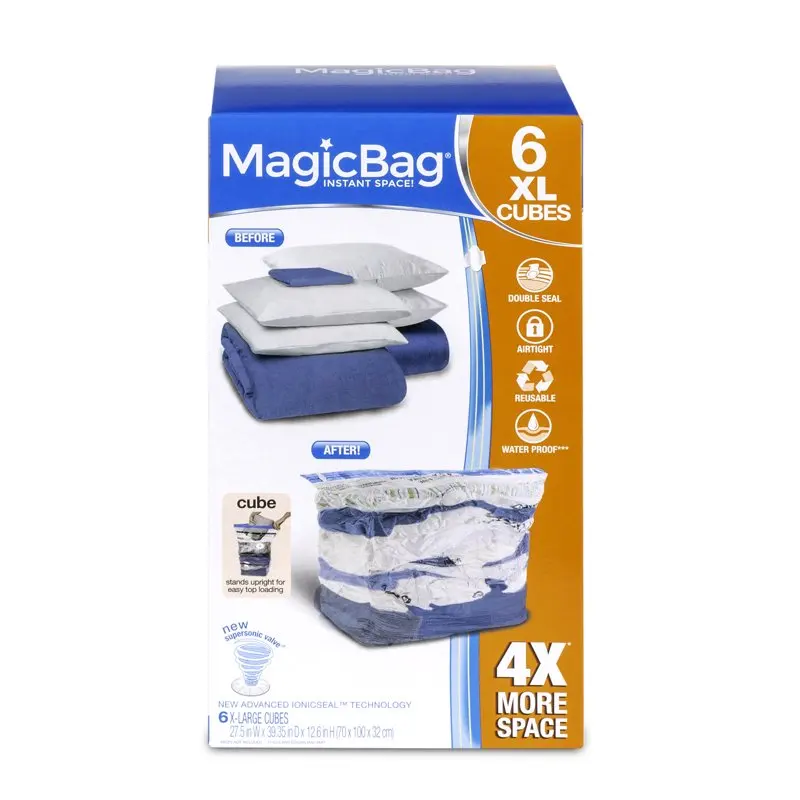 

Space Saver Vacuum Seal Storage Bags - Set of 6 Tongs kitchen Spatula Restaurant accessories Kitchen tongs Grill tongs Silicone